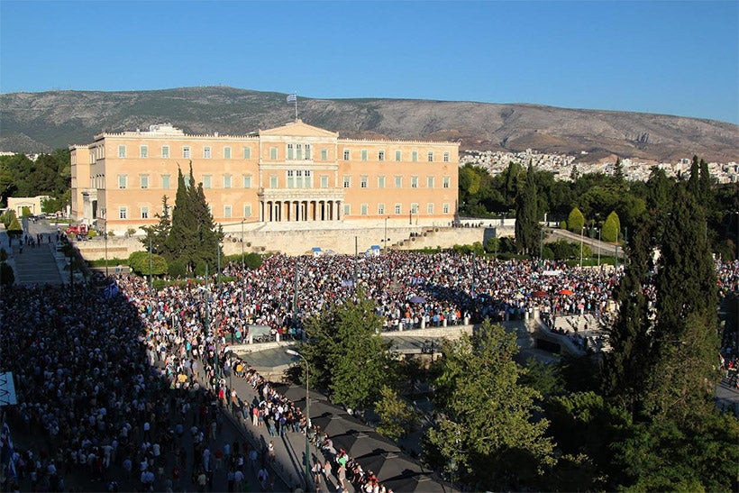 Αύριο η συγκέντρωση των «Παραιτηθείτε» στο Σύνταγμα